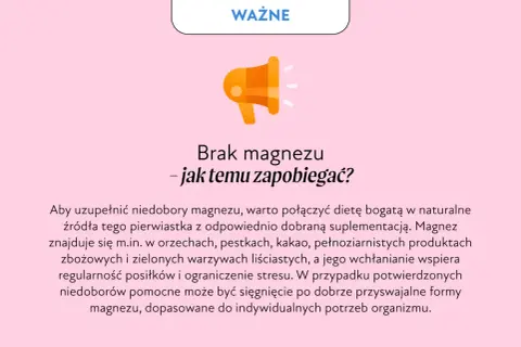 Brak magnezu w organizmie objawy: jak zapobiegać? Uzupełnij dietę, suplementuj magnez.