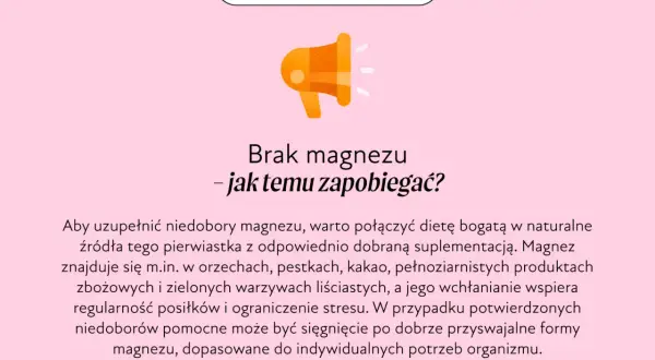 Brak magnezu w organizmie objawy: jak zapobiegać? Uzupełnij dietę, suplementuj magnez.